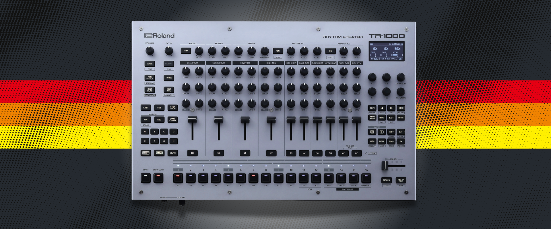 The Roland TR-1000 is here! An amazing Drum Machine with a very